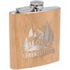 Spruchreif Hip Flask Stainless Steel with Engraving Elixir of Life