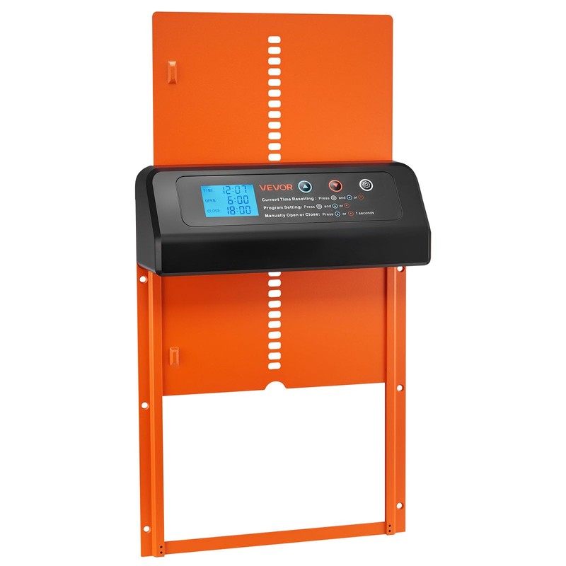 VEVOR Automatic Chicken Coop Door, Battery Powered Chicken Coop Door