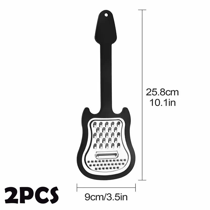 Handheld Cheese Grater, 2 Pack Black Cheese Graters for Kitchen,