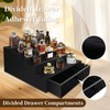Ghguole Cologne Organizer for Men,5 Tier Wood Cologne Stand with