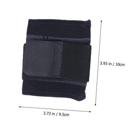 KOMBIUDA 2pcs Adjustable Compression Wrist Support Brace Breathable Wrist Sweatband for Gym Basketball Badminton and Fitness Activities Mobility and