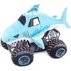 Jay Franco Monster Jam Plush Stuffed Megalodon Pillow Buddy -