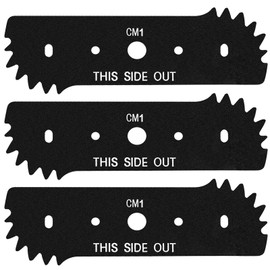 CLSR2U Replacement 7-1/2" Electric Edger Blades WA0034 Compatible with Worx WG895 & WG896 Lawn Edger Blades, Fits for Craftsman Edger/Trencher 7.5" Blade, Replace 50018386 71-86880, 3 Pack