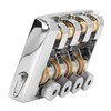 4 String Headless Electric Bass Bridge Zinc Alloy Brass Bridge