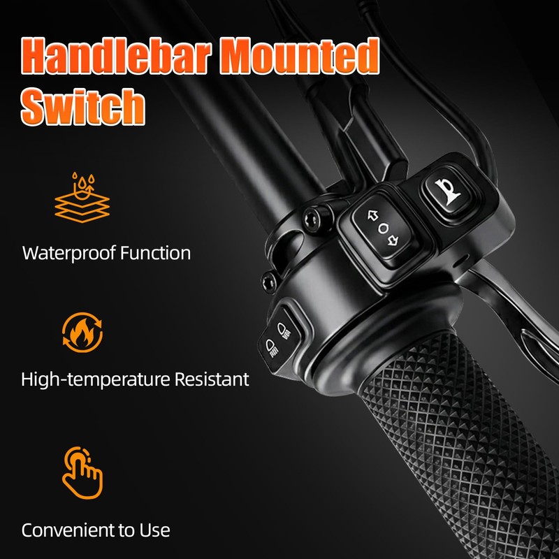 CHANGCHENG Headlight ON/Off Switch Electric Dirt Bike Switch Assembly for