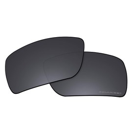 OOWLIT Replacement Sunglass Lenses for Oakley Eyepatch 2 OO9136 Black Dark Gery Polarized