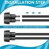 5 Pack Drip Irrigation Tubing Faucet Adapter Garden Faucet Hose