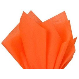 A4 Tissue Paper 100 Sheets for Gift Wrap Party Craft Acid Free (Orange)