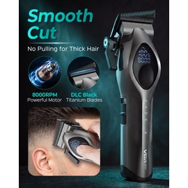 Hair Clippers for Men, Cordless Professional Clipper & Trimmer Set