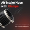 Auceramic Air Intake Hose w/Clamps Fit For 2005-2010 Jeep Grand