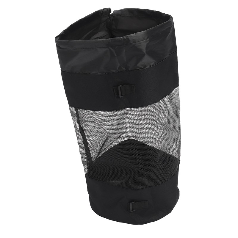 Boat Trash Can Large Capacity Easy to Use Hoop Mesh