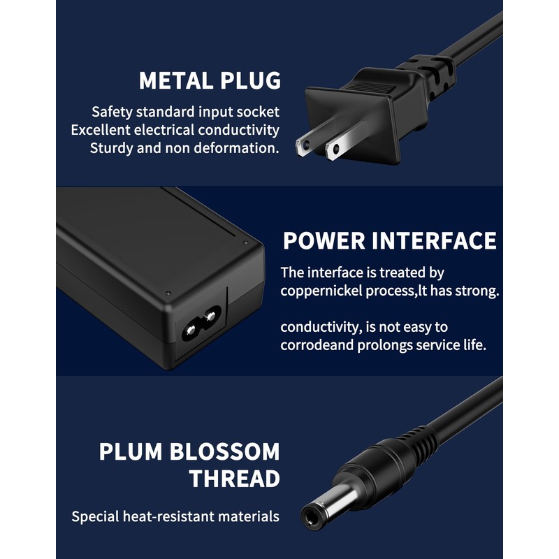 Beudsa ChargN AC Power Adapter Compatible with Korg SP-170DX Digital