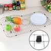 40 Pcs Rubber Feet for Sink Grid,Black Rubber Feet for