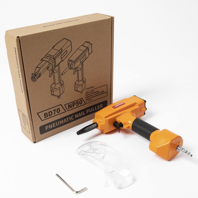 UPWOOD Professional Air Punch Nailer Nail Remover, Pneumatic Nail Puller