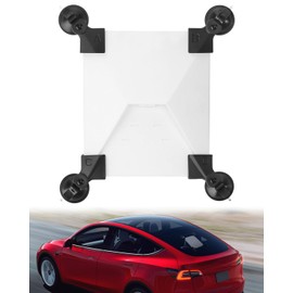 Starlink Mini Sunroof Suction Cup Mount - Mounting Kit for Car Windows and Sunroofs - Starlink Mini Car Mounting - Ensures Stable Satellite Signal While Driving (PU Rubber Suction Cup Mount)