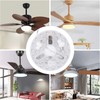 Tnfeeon Round LED Light Replacement 3 Color -dimmable Ceiling Fan