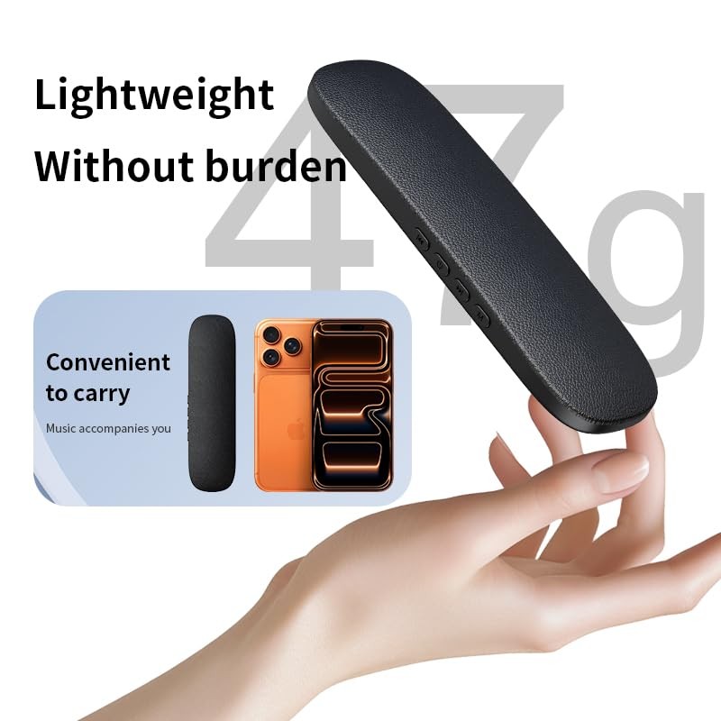 Bone Conduction Pillow Speaker, Auto-Off Timer Portable Speaker Under Pillow