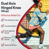 Ezy Wrap Dual Axis Hinged Knee Brace – Adjustable Wrap