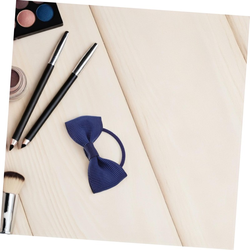 minkissy 12pcs Bow Hair Bands Elastic Hair Ties with Bowknot