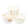 Kram (Set of 25pcs) 250ml Ice Cream Sundae + Spoon,