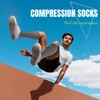Open Toe Compression Socks Women & Men-3 Pairs 20-30 mmHg