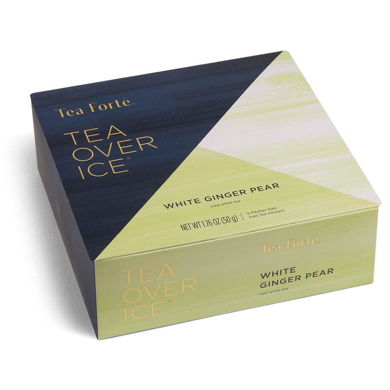 Tea Forte Tea Over Ice White Ginger Pear Premium Organic