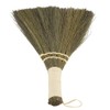 QANYEGN Handmade Straw Woven Brooms, Household Angled Brooms, Can Easily