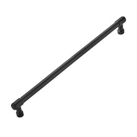 khtumeware Appliance Pulls Matte Black 18 Inch(457mm) Center to Center 1 Pack Heavy Duty Drawer Pulls Kitchen Cabinet Handle Cabinet Hardware