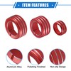 VekAuto 5 Pcs AC Climate Control Knob Rings Compatible for