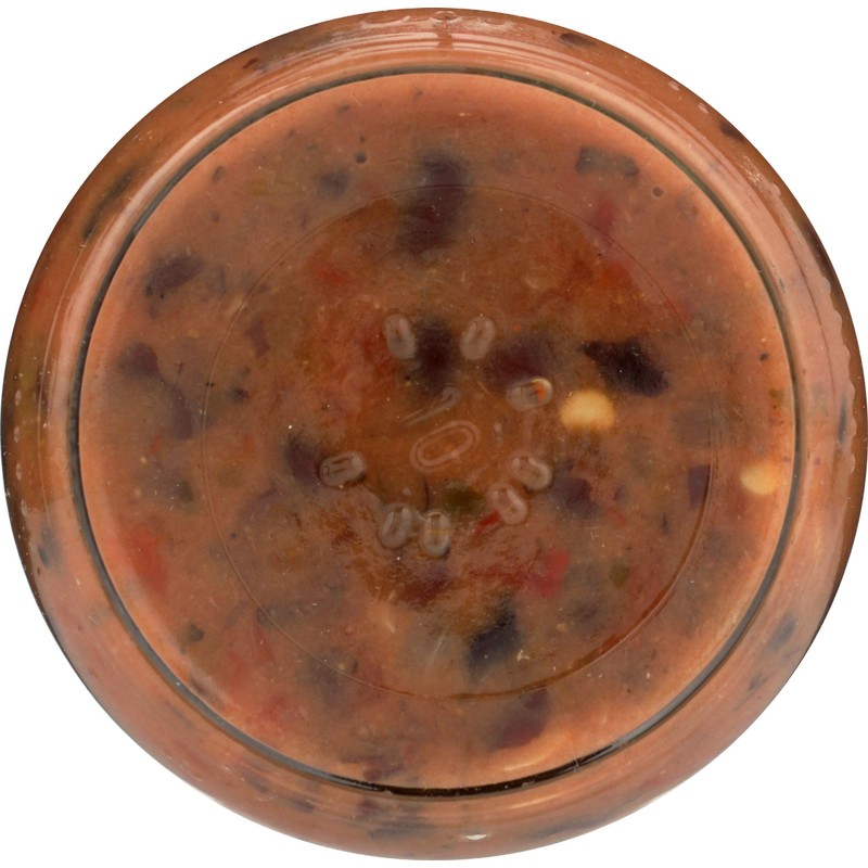 Gunther's Gourmet Spicy Black Bean Dip with Lime, Mixed With