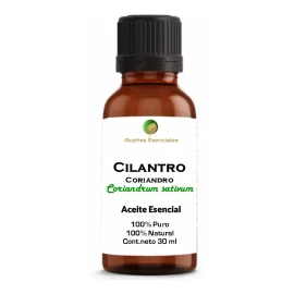 Econoclear Aceite Esencial De Cilantro Coriandro 30 Ml 100% Puro Natura