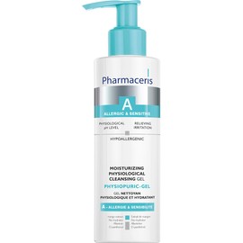 Pharmaceris A Physiopuric Gel, Hydrating Cleansing Gel, Facial Cleansing for Allergic Skin, Soothes and Regenerates, Contains No Irritants - 190 ml