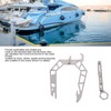 U Type Mooring Rope Threader Stainless Steel Dock Hook Cable