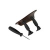 Wittner Violin Chin Rest 4/4 Rosewood High-Tech Plastic Anatomically Shaped