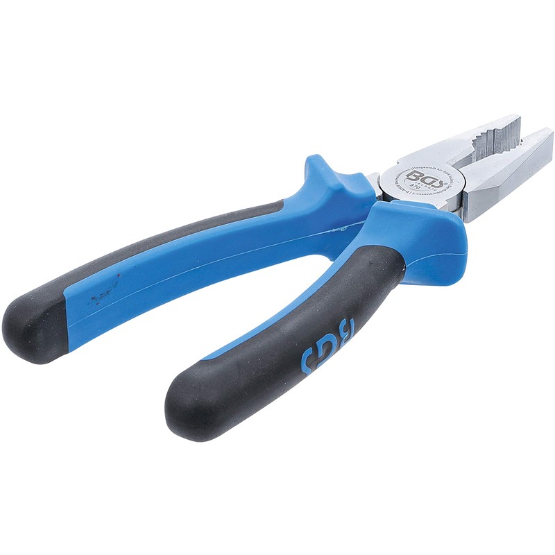 BGS 370 Combination Pliers 175mm, Silver/Black/Blue