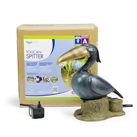 Aquascape Toucan Fountain Spitter for Pond, Landscape, Garden, and Water Features, Bird | 78011