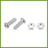HOPESPANNER 1 Set Bling Car License Plate Fasteners Screws Caps