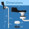 RAVINE Toilet Handle Replacement- American Standard Toilet Flush Handle with