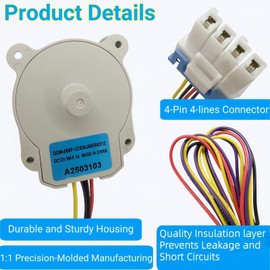 EAU65058312 ODM-056F-12 Refrigerator Evaporator Fan Motor Assembly,for LG Kenmore Refrigerator Condenser Fan Motor Replacement EAU65058313 EAU65058522 EAU65058502 EAU64843805 EAU65058302 EAU65058304