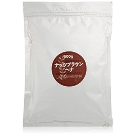 ジャパンヘナ ナッツブラウン 500g