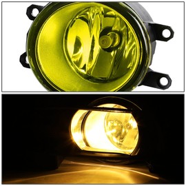 DNA MOTORING FL-ZTL-138-AM Fog Light With Switch Driver & Passenger Side Enhance visibility [Compatible with 07-09 Camry]