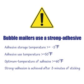 DGSLTENV 13x10" Side-Opening Black Bubble Mailers (27-Pack)