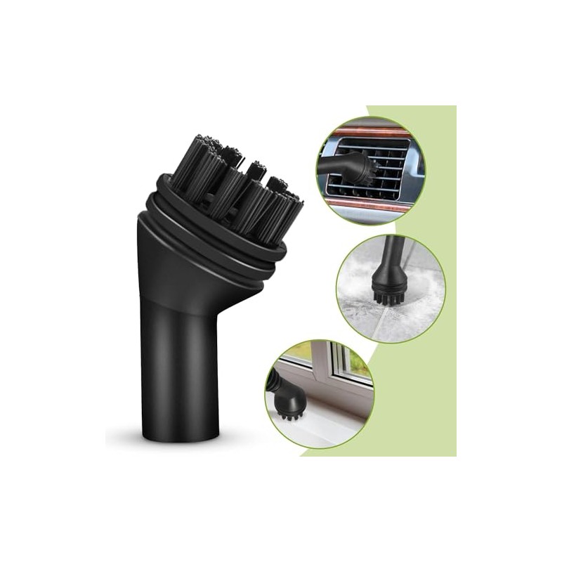 Steam Cleaner Replacement Brushes, Original Accessories for Phueut WHL-603, Compatible