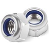 TA-VIGOR 30Pcs M4 Nylon Hex Lock Nuts, 304 Stainless Steel