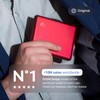 Aluminum Wallet, Large Capacity, RFID Protection Against Fraud and demagnetization,