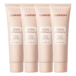 Pack de 4 Geles Faciales Exfoliantes con Niacinamida para Piel Grasa y Mixta
