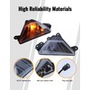 LUXEMOTO Front Turn Signal Light for Ninja ZX6R, LED Amber