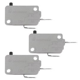 NWUCZW KW3A Microwave Oven Door Switch 16A 125V/250V Door Interloc (1 Normally Close and 2 Normally Open)
