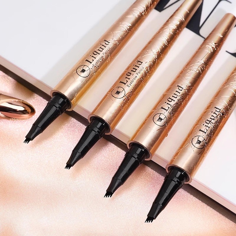 YANINEE 3D Waterproof Eyebrow Pencil, Hair Drawing, Quick Drying and