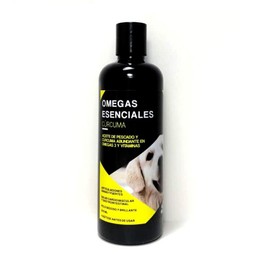 Aceite de Pescado y Cúrcuma orgánica 100% Natural para Perros y Gatos, Movilidad y articulaciones Fuertes y sanas (1000 ml)